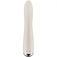 Фото Satisfyer, Германия Вибратор для точки G с ротацией Satisfyer Spinning Vibe 1 Beige