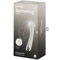 Фото Satisfyer, Германия Вибратор для точки G с ротацией Satisfyer Spinning Vibe 1 Beige