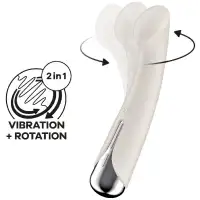 Изображение Satisfyer, Германия Вибратор для точки G с ротацией Satisfyer Spinning G-Spot 1 Beige