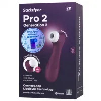 Satisfyer, Германия Вакуумно-волновой бесконтактный смарт-стимулятор Satisfyer Pro 2 Generation 3 Connect App Red — купить в Минске Фото Satisfyer, Германия Вакуумно-волновой бесконтактный смарт-стимулятор Satisfyer Pro 2 Generation 3 Connect App Red