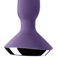 Изображение Satisfyer, Германия Анальный смарт-стимулятор с вибрацией Satisfyer Plug-ilicious 1 фиолетовый ДЕФОРМИРОВАННАЯ УПАКОВКА