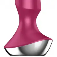 Фото Satisfyer, Германия Анальный смарт-стимулятор с вибрацией Satisfyer Plug-ilicious 2 розовый