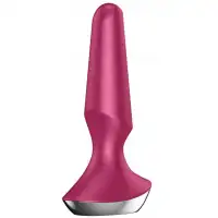 Фото Satisfyer, Германия Анальный смарт-стимулятор с вибрацией Satisfyer Plug-ilicious 2 розовый
