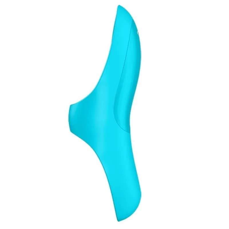 Фото Satisfyer, Германия Клиторальный вибромассажер на палец Satisfyer Teaser голубой
