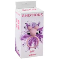 Фото Lola Toys, Россия Эрекционное виброкольцо Emotions Minnie Light Pink