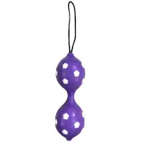 Фото  Двойные вагинальные шарики Duo Balls Hot Purple