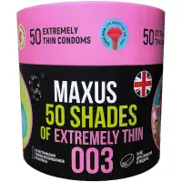 Изображение Maxus Презервативы Maxus №50 So Much Sex Extremely Thin экстремально тонкие
