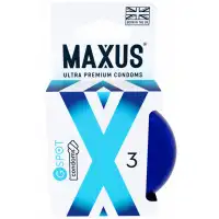Фото Maxus Презервативы в металлическом кейсе Maxus №3 G-Spot для стимуляции точки G