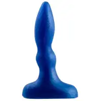Фото Lola Toys, Россия Анальная втулка с рельефом Beginners P-Spot Massager Blue