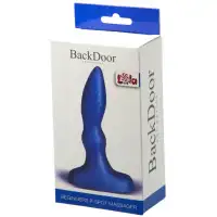 Фото Lola Toys, Россия Анальная втулка с рельефом Beginners P-Spot Massager Blue