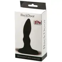 Фото Lola Toys, Россия Анальная втулка с рельефом Beginners P-Spot Massager Black