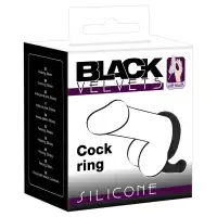Изображение Orion, Германия Эрекционное кольцо Black Velvets со стимулятором промежности