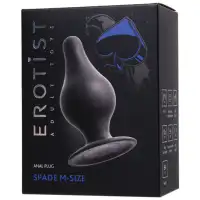 Изображение Erotist Черная анальная втулка Erotist Spade M
