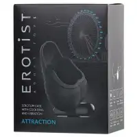 Изображение Erotist Кольцо на пенис и утяжка на мошонку с вибрацией Erotist Attraction
