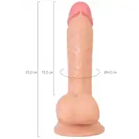 Изображение  Реалистичный фаллоимитатор Real Stick Nude Lorn 20 см