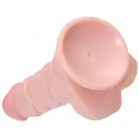 Изображение  Реалистичный фаллос с подвижной крайней плотью My Babe My Dainty 21 см