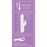 Изображение Orion, Германия Фиолетовый вибратор Sweet Smile с возвратно-поступательными движениями