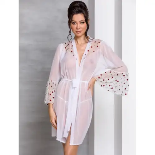 Фото Passion, Польша Пикантный белый пеньюар Lovelia S/M