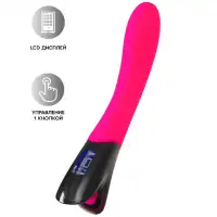 Фото TOYFA Basic Вибратор для зоны G EroTeq Mecawn с LCD экраном