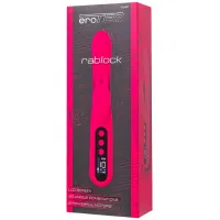 Изображение TOYFA Basic Вибратор с клиторальным стимулятором EroTeq Rablock с LCD экраном