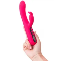 Изображение TOYFA Basic Вибратор с клиторальным стимулятором EroTeq Rablock с LCD экраном