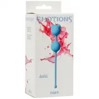 Изображение Lola Toys, Россия Голубые вагинальные шарики Emotions Foxy