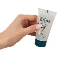 Изображение JustGlide, Германия Веганский лубрикант JustGlide Premium Anal с гиалуроном и пантенолом 50 мл