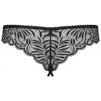 Фото Obsessive, Польша Пикантные кружевные трусики с открытым доступом Contica L/XL