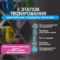 Изображение Maxus Презервативы в пластиковом кейсе Maxus №3 Air Special точечно-ребристые с обильной смазкой