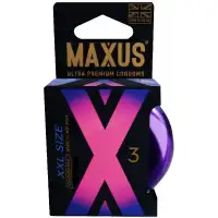 Изображение Maxus Презервативы в металлическом кейсе Maxus №3 XXL увеличенного размера