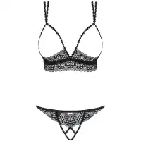 Изображение Obsessive, Польша Открытый кружевной комплект Liferia L/XL
