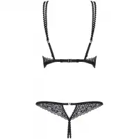 Изображение Obsessive, Польша Открытый кружевной комплект Liferia L/XL