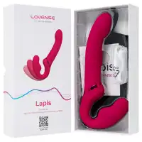 Фото Lovense, США Гибкий безремневой смарт-страпон Lovense Lapis 23 см