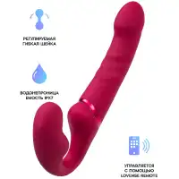 Фото Lovense, США Гибкий безремневой смарт-страпон Lovense Lapis 23 см