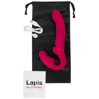 Фото Lovense, США Гибкий безремневой смарт-страпон Lovense Lapis 23 см