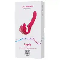 Фото Lovense, США Гибкий безремневой смарт-страпон Lovense Lapis 23 см