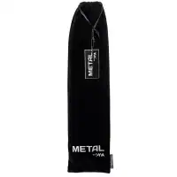 Фото TOYFA Basic Металлическая анальная пробка с хвостом черно-бурой лисы Metal by Toyfa 45 см