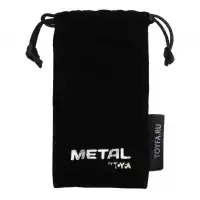 Изображение  Металлическая анальная пробка Metal By Toyfa со светодиодами