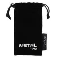 Изображение  Двусторонний металлический стимулятор Metal by Toyfa 21 см