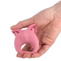 Фото Lola Toys, Россия Перезаряжаемое кольцо для клиторальной стимуляции Mimi Animals Kitten Kiki Pink