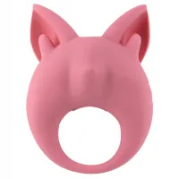 Фото Lola Toys, Россия Перезаряжаемое кольцо для клиторальной стимуляции Mimi Animals Kitten Kiki Pink