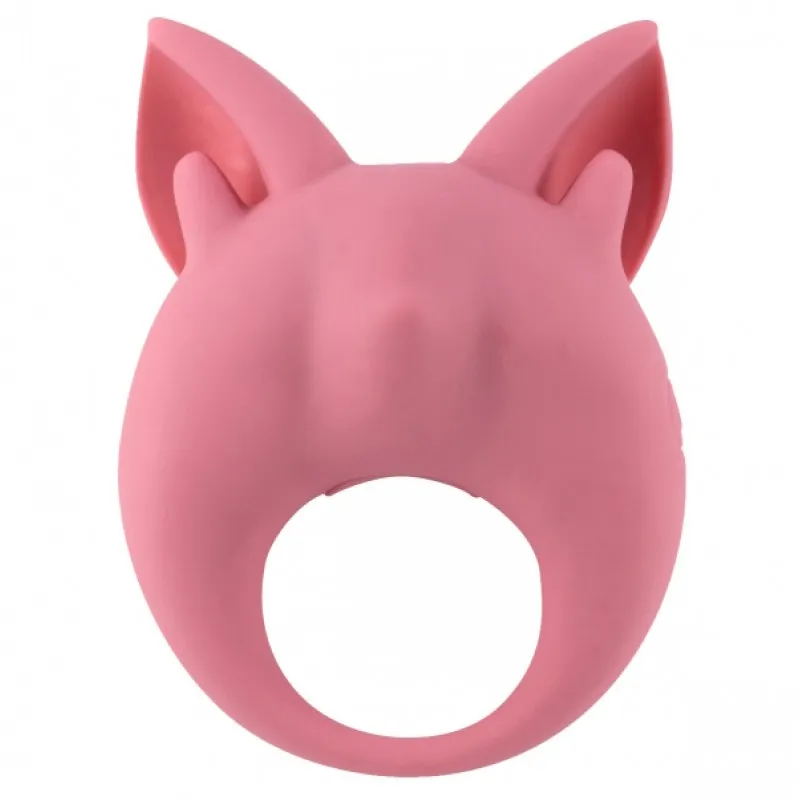 Фото Lola Toys, Россия Перезаряжаемое кольцо для клиторальной стимуляции Mimi Animals Kitten Kiki Pink