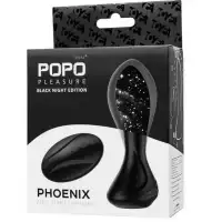Изображение TOYFA Basic Силиконовая раздувающаяся анальная вибровтулка Popo Pleasure Phoeni 14 см