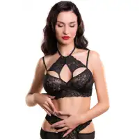 Фото Erolanta Lingerie Удлиненный бралетт Erolanta Nelly с соблазнительным кружевом 50-52
