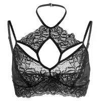 Фото Erolanta Lingerie Удлиненный бралетт Erolanta Nelly с соблазнительным кружевом 50-52