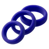 Фото A-toys by TOYFA Набор из 3 плоских эрекционных колец Toyfa A-Toys Rulp