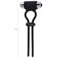 Фото TOYFA Basic Лассо на пенис с клиторальным вибростимулятором Toyfa A-toys Jat