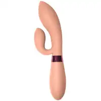 Изображение Lola Toys, Россия Вибратор с клиторальным стимулятором Indeep Gina Beige