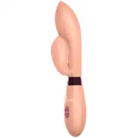 Изображение Lola Toys, Россия Вибратор с клиторальным стимулятором Indeep Gina Beige