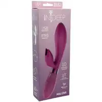 Фото Lola Toys, Россия Перезаряжаемый вибратор Ideep Pro Malena фуксия